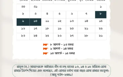আইয়ামে বীজের রোযা